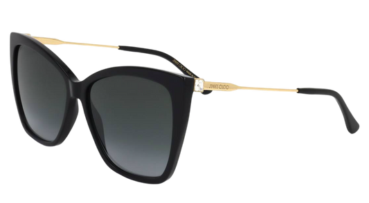 Jimmy Choo Seba Black Cat Eye Sunglasses