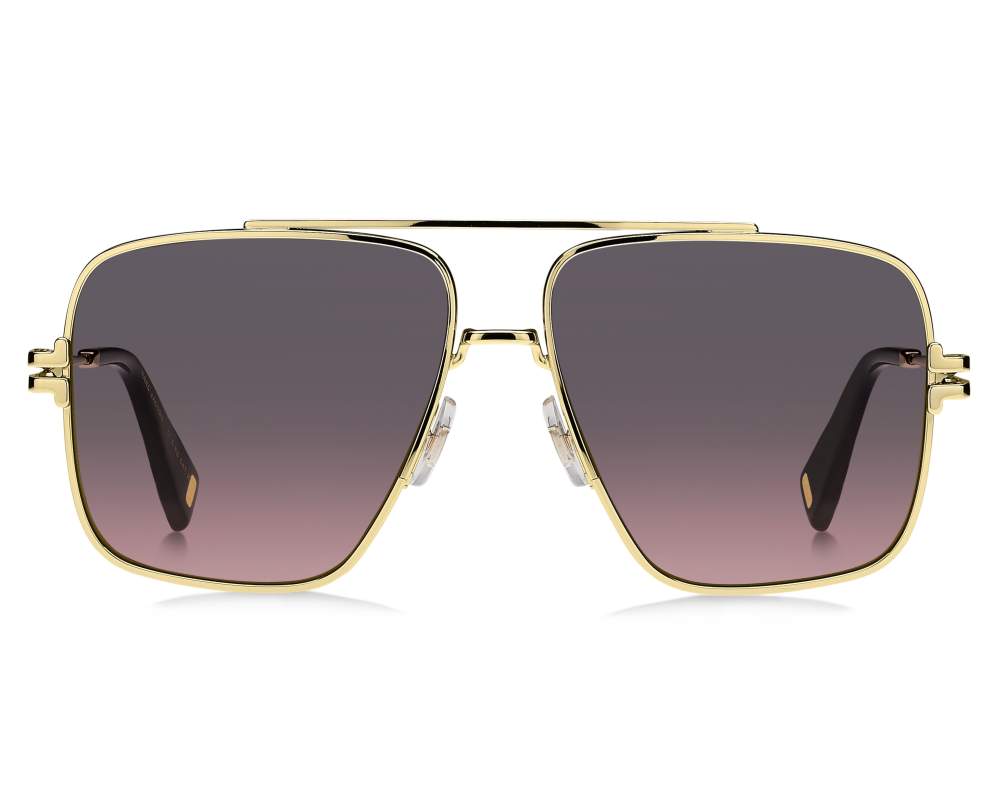 Marc Jacobs MJ 1091/N/S Pink Gradient Aviator Chain Sunglasses