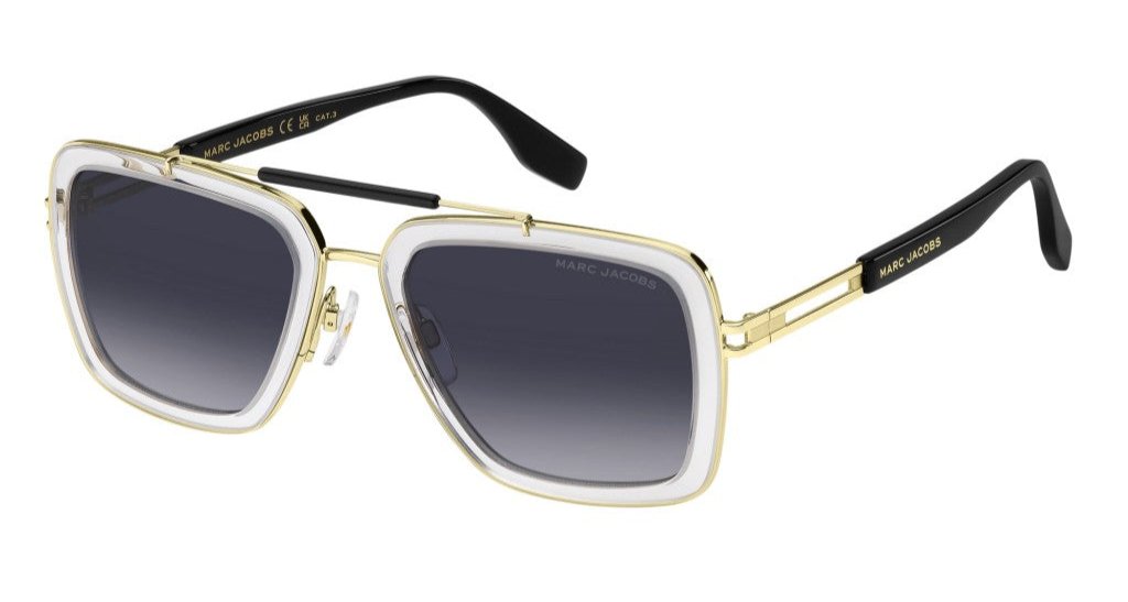 Marc Jacobs 674/S Clear Aviator Sunglasses