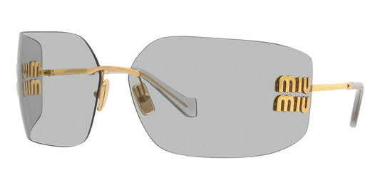 Miu Miu MU54YS Sunglasses in Light Grey