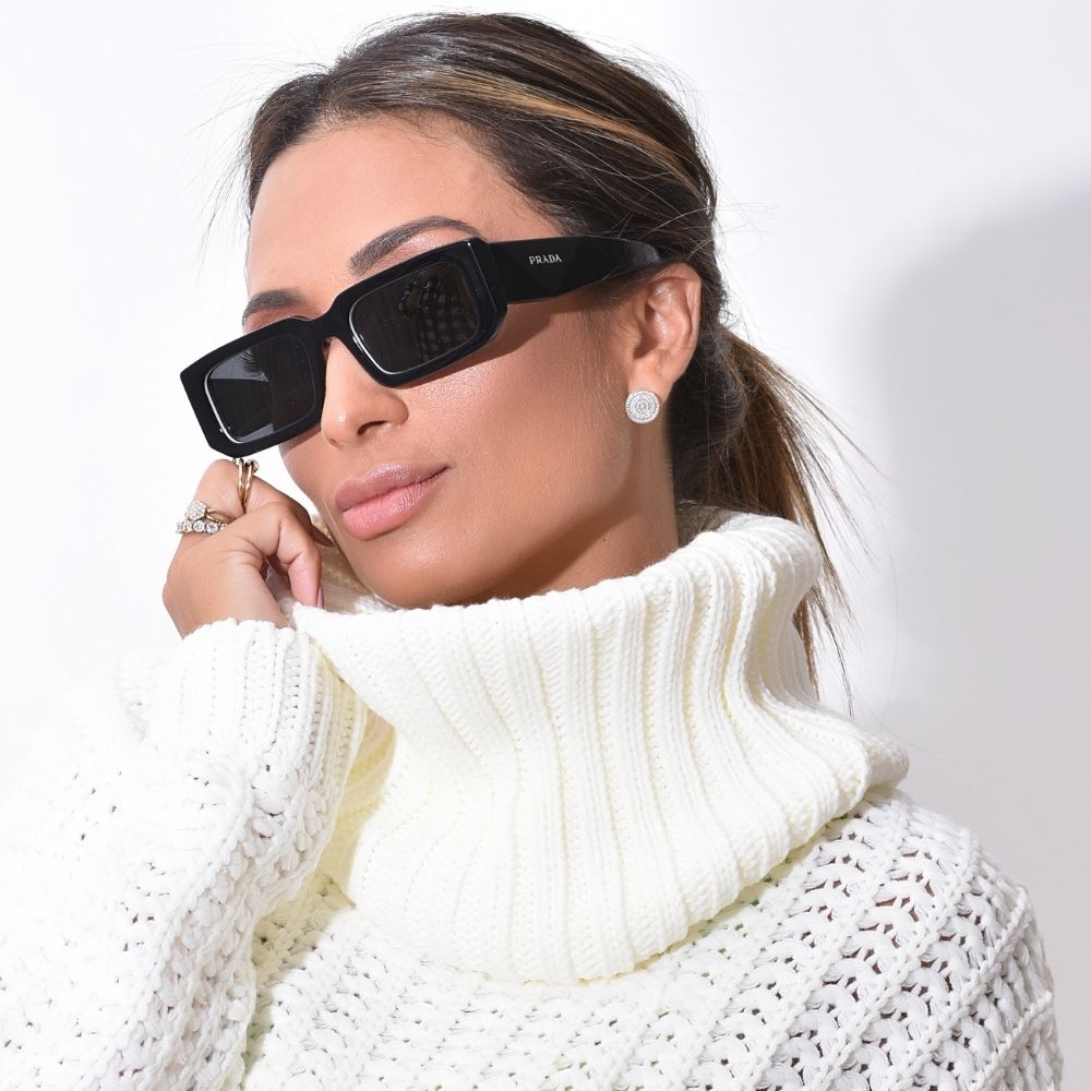 Prada PR06YS Sunglasses in Black