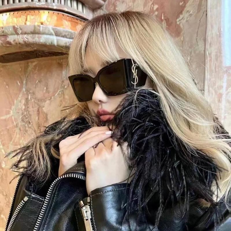 Saint Laurent Blaze SL M119 Sunglasses in Black