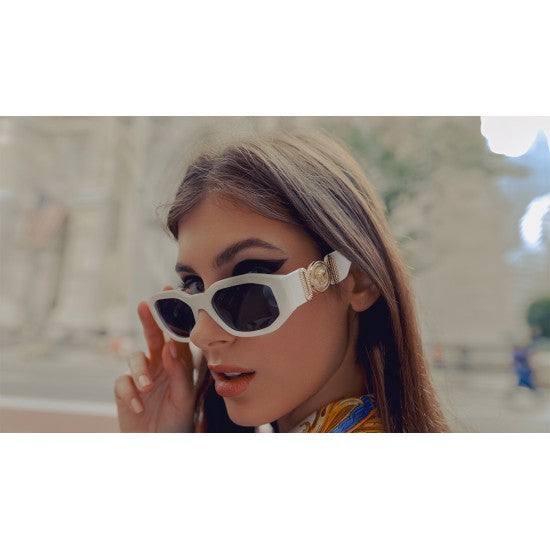 Versace VE4361 Biggie Sunglasses in White
