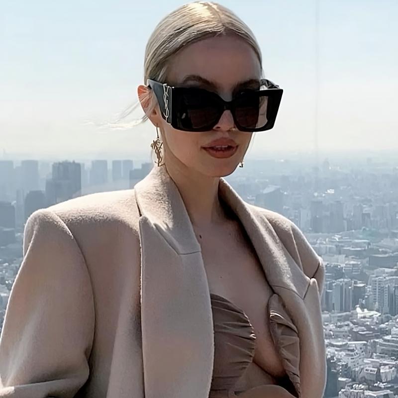 Saint Laurent Blaze SL M119 Sunglasses in Black