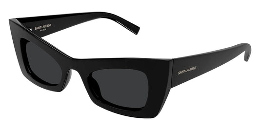 Saint Laurent SL702 Cat Eye Sunglasses in Black