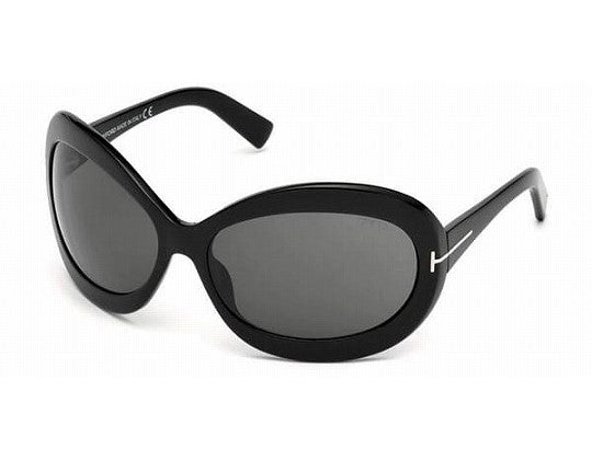Tom Ford Edie FT0428 Round Wrap Sunglasses