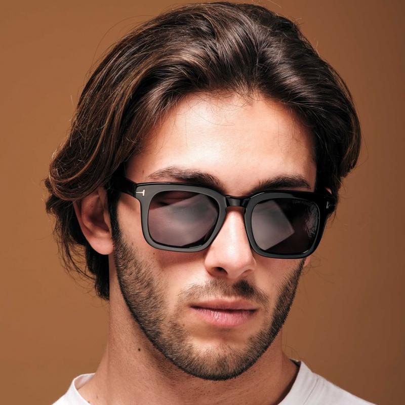 Tom Ford Dax FT0751-N Black Sunglasses