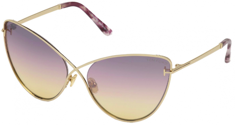 Tom Ford Leila FT0786 Cat Eye Sunglasses in Violet Gradient