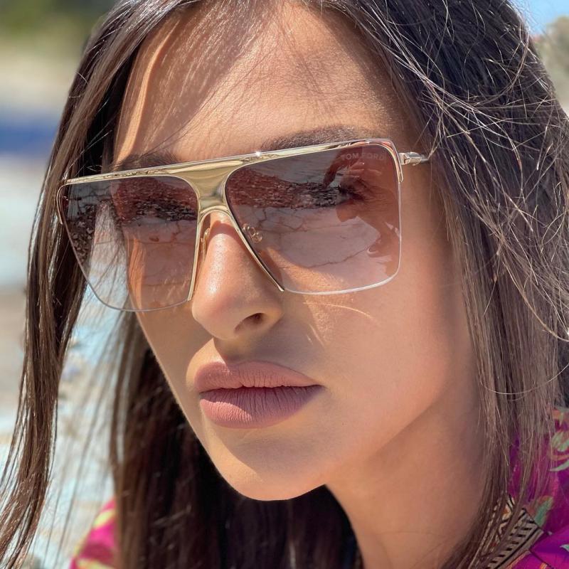 Tom Ford Sofi FT0840 Metal Sunglasses in Gold