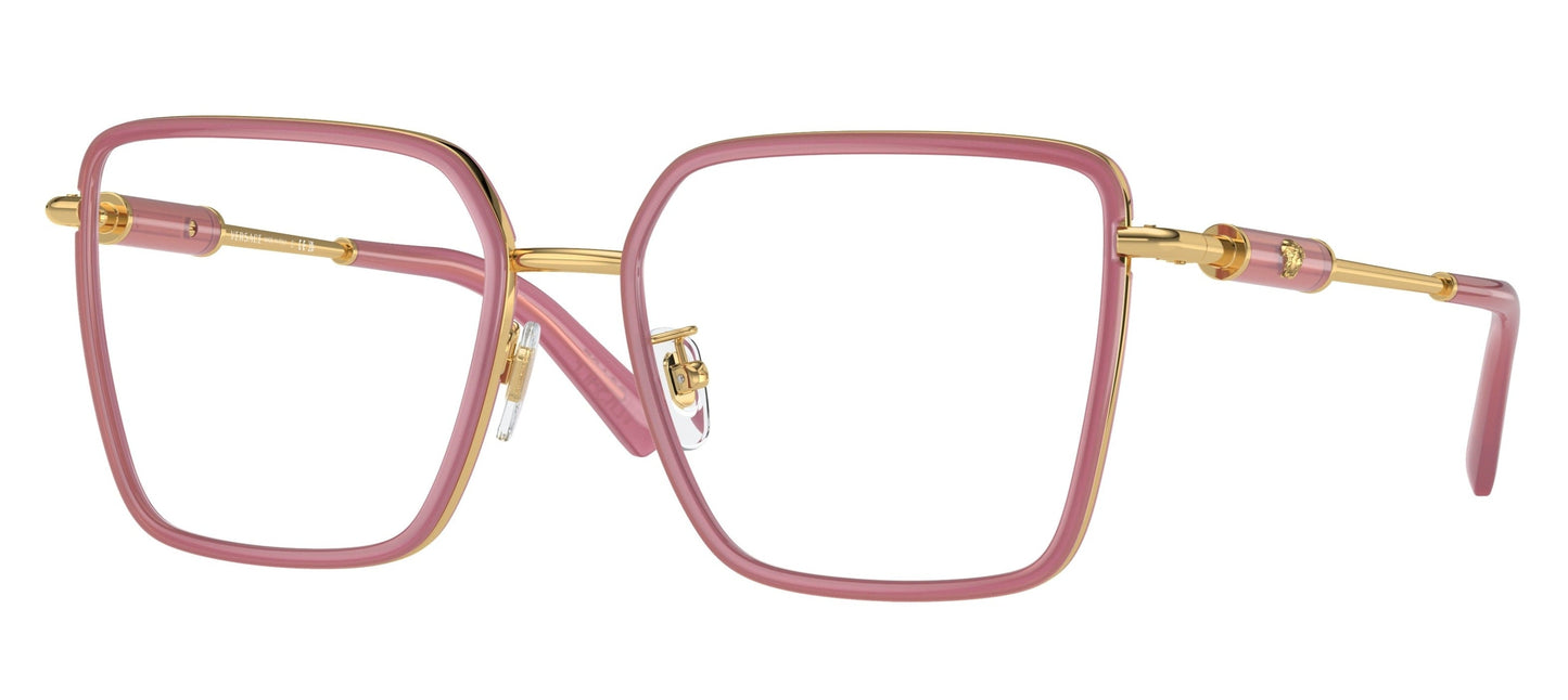 Versace VE1294D Pink Metal Square Frames